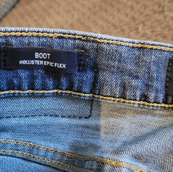 Mens Hollister jeans size 30×30 bootcut - Picture 2 of 5